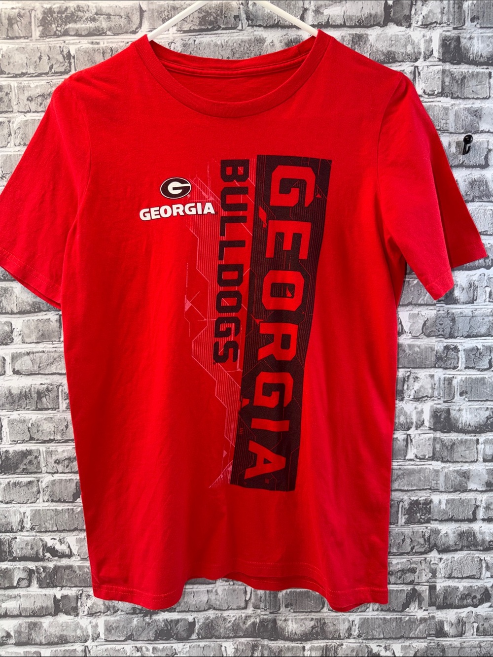 Boy's‎ Georgia Bulldogs Red Graphic Tee